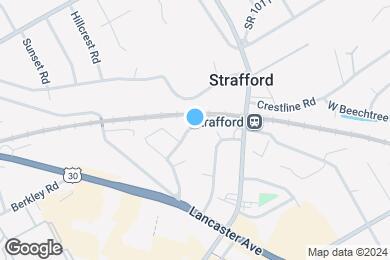 Map image of the property - Strafford Station Apartment Homes