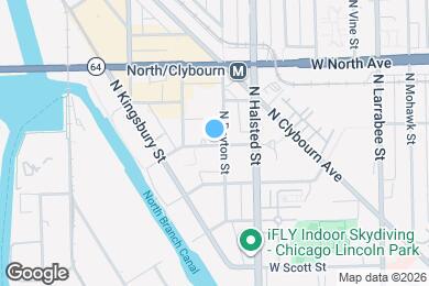 Map image of the property - 838 W Blackhawk St