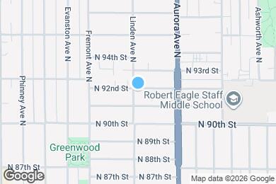 Map image of the property - 9118 Linden Ave N