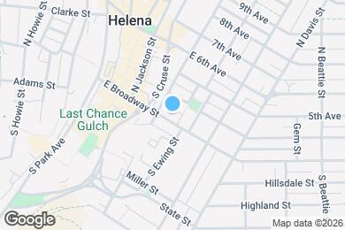 Map image of the property - 214 E Broadway St