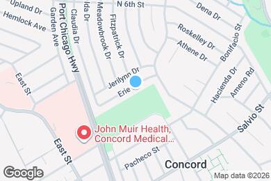 Map image of the property - 2419 Erie Dr