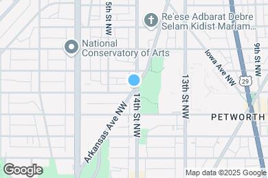 Map image of the property - 4306 Arkansas Ave NW