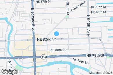 Map image of the property - 749 NE 82nd St