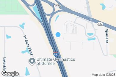 Map image of the property - Furnished Studio-Chicago - Gurnee