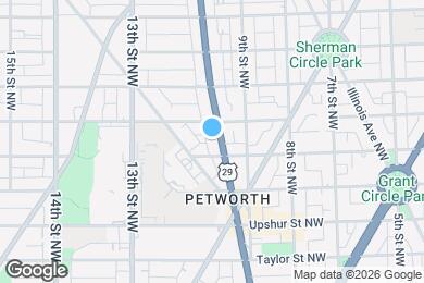 Map image of the property - 4408 Georgia Ave NW