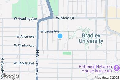 Map image of the property - 824 N Cooper St
