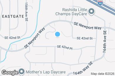 Map image of the property - 15931 SE 41st Pl