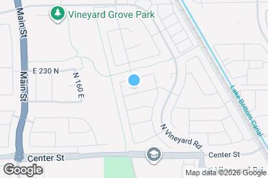 Map image of the property - 313 E 170 N