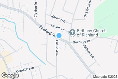 Map image of the property - 2718 Bedford St