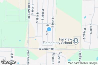 Map image of the property - 6211 S 37th St