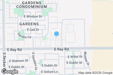Map image of the property - 1519 S Owl Dr