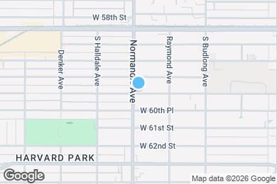 Map image of the property - 1355 W 60th St