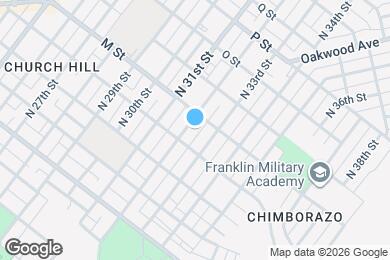 Map image of the property - 615 N 32nd St