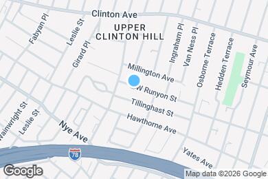 Map image of the property - 318 W Runyon St