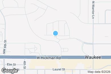Map image of the property - 210 NW Common Pl