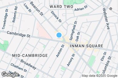 Map image of the property - 1429 Cambridge St