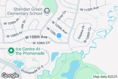 Map image of the property - 5720 W 108th Pl