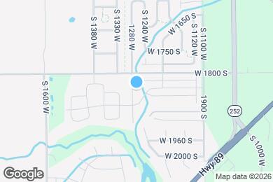 Map image of the property - 1842 S 1280 W