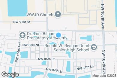 Map image of the property - 8851 NW 112th Ave