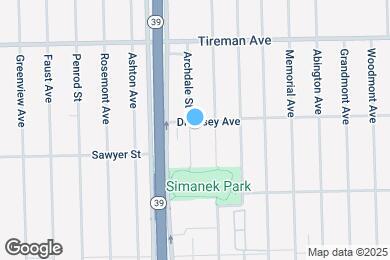 Map image of the property - 7540 Archdale St