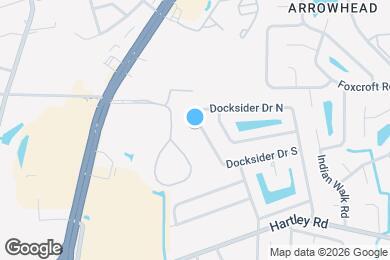 Map image of the property - 10434 Docksider Dr W
