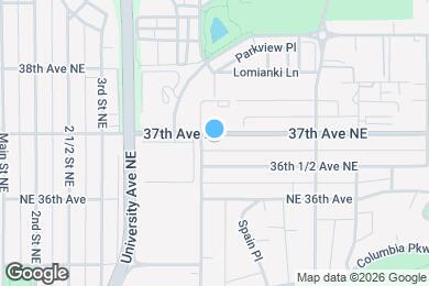 Map image of the property - 506 37th Ave NE
