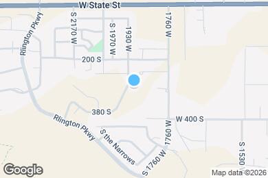 Map image of the property - 301 S 1930 W