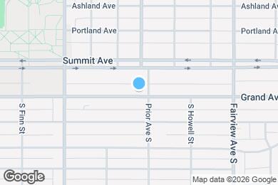 Map image of the property - 1951 Grand Ave