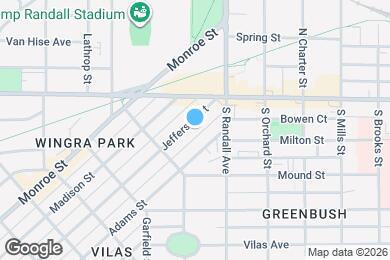 Map image of the property - 1533 Jefferson St