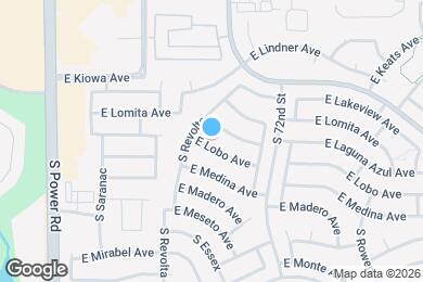 Map image of the property - 7064 E Lobo Ave