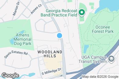 Map image of the property - 503 Woodland Hills Dr