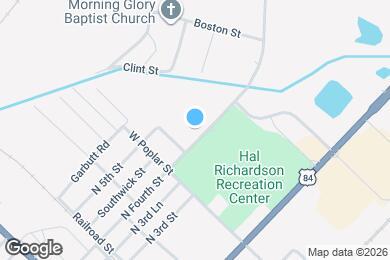 Map image of the property - 713 N Fourth St