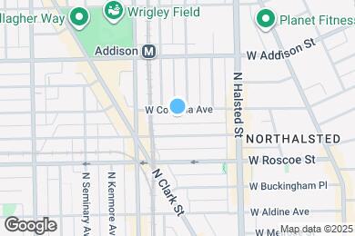 Map image of the property - 903 W Cornelia Ave