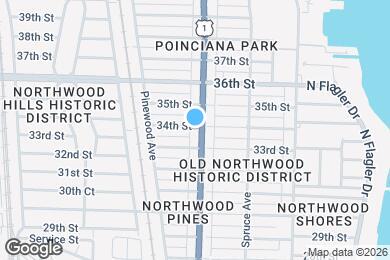 Map image of the property - 3415 Broadway