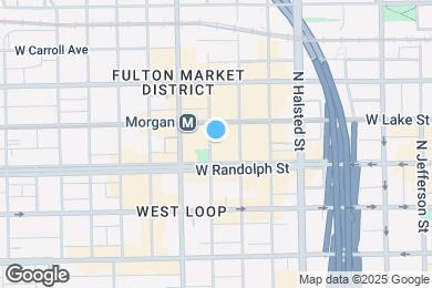 Map image of the property - 165 N Sangamon St