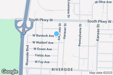 Map image of the property - 253 W Burdock Ave
