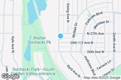 Map image of the property - 2650 France Ave N