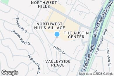 Map image of the property - 6805 Wood Hollow Dr