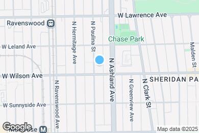 Map image of the property - 4617 N Paulina St