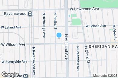 Map image of the property - 4619 N Paulina St