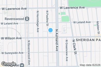 Map image of the property - 4644 N Paulina St
