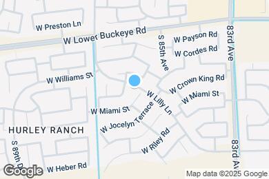Map image of the property - 8502 W Miami St