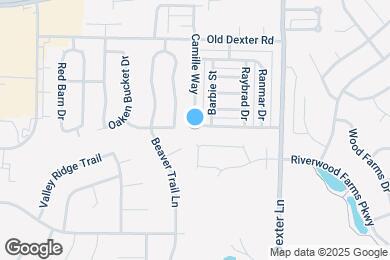 Map image of the property - 8371 Palm Springs Dr