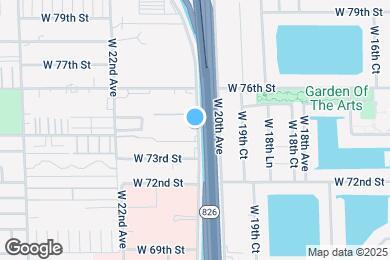 Map image of the property - 7400 W 20th Ave
