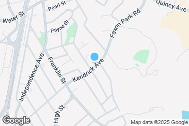 Map image of the property - 161 Kendrick Ave