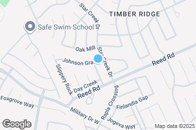 Map image of the property - Spacious San Antonio home with open layout and prime location
