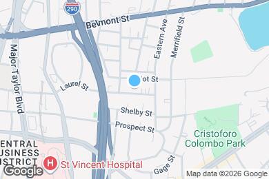Map image of the property - 58 Laurel St