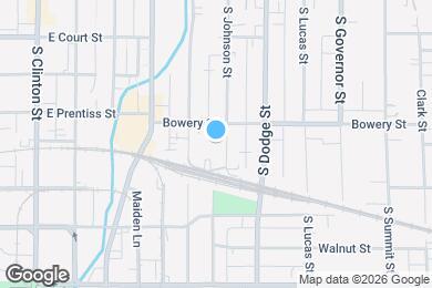 Map image of the property - 619 S Johnson St