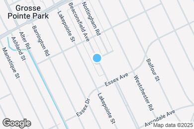 Map image of the property - 825 Beaconsfield Ave