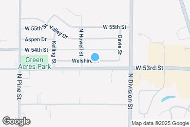 Map image of the property - 1821 Welshire Dr